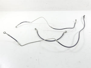 2018 Ducati Hypermotard 939 SP Front Abs Brake Line Hose Set 61810481A 61810491A | Mototech271