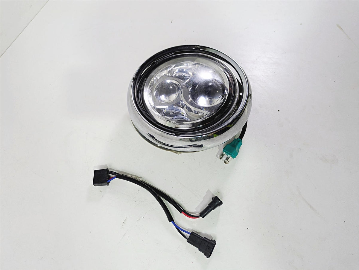 2016 Harley Touring FLHR Road King Led Headlight Head Light Lamp 67700204 {{ shop.shopifyCountryName }} - Mototech271