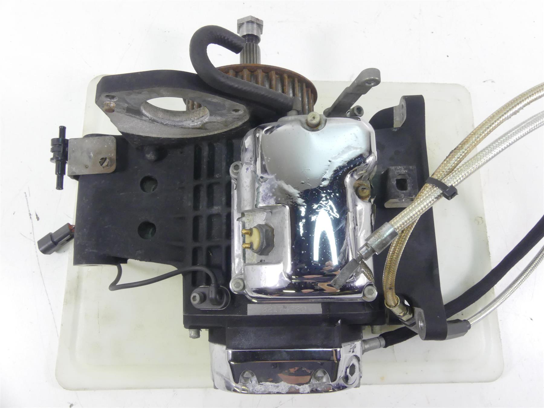 2002 Harley Softail FXSTDI Deuce 5-Speed Transmission Gear Box 37K 33052-02 {{ shop.shopifyCountryName }} - Mototech271