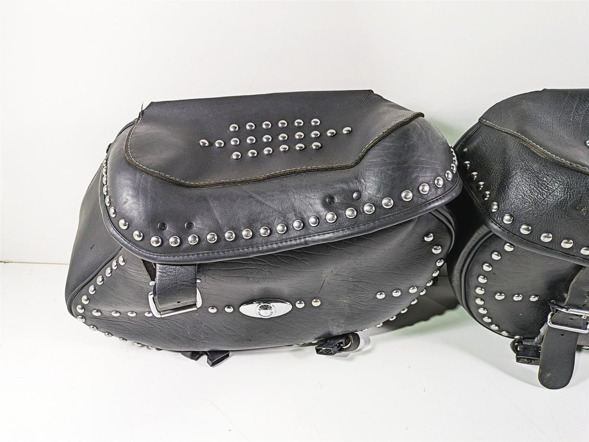 2003 Harley FLSTC Softail Heritage 100th Saddlebag & Mount Set 90476-00 90477-00 {{ shop.shopifyCountryName }} - Mototech271