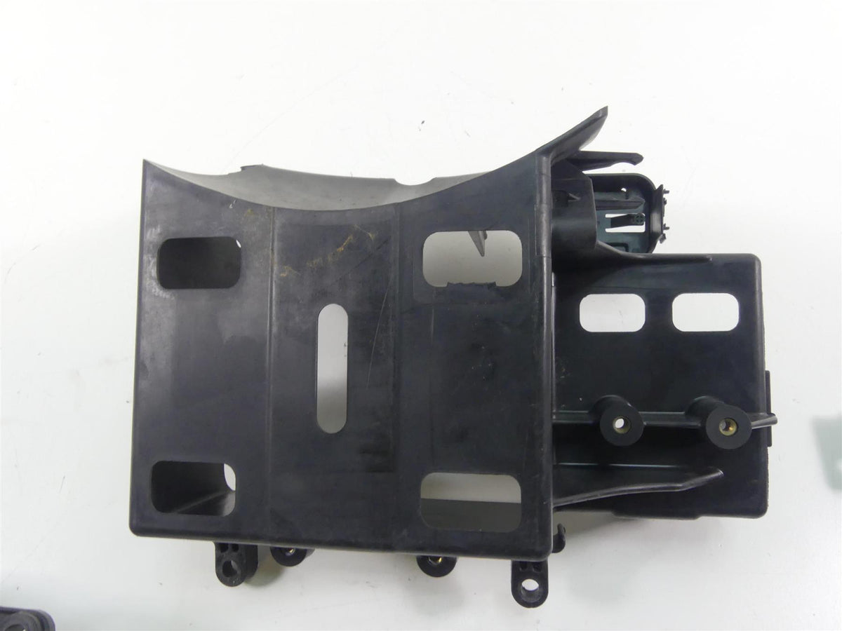 2013 Harley Touring FLHTP Electra Glide Battery Tray & E-Carrier Set 66281-09B {{ shop.shopifyCountryName }} - Mototech271