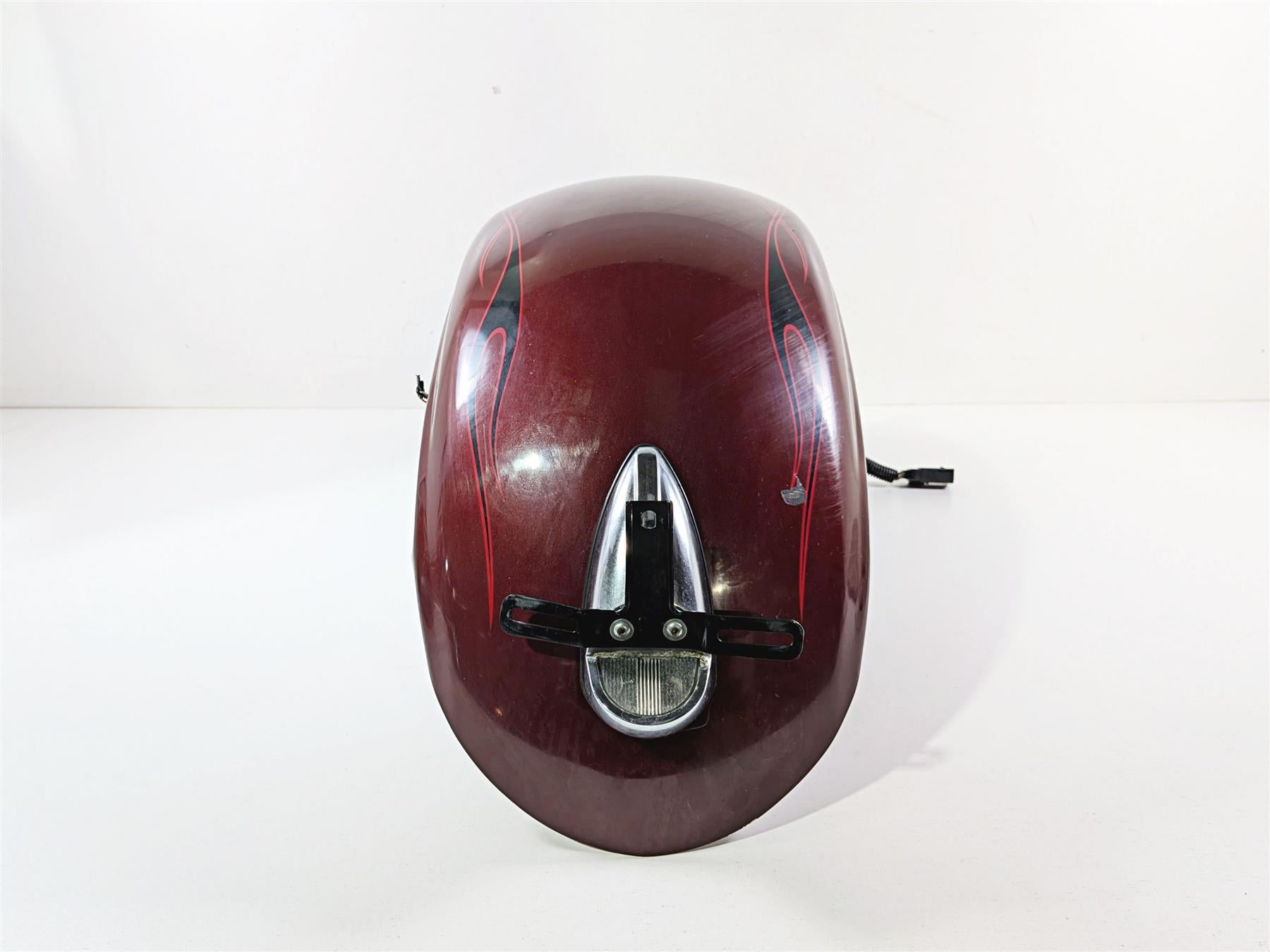 2009 Harley FXCWC Softail Rocker Rear Fender Crimson Red Sunglo - Read 60132-08A {{ shop.shopifyCountryName }} - Mototech271