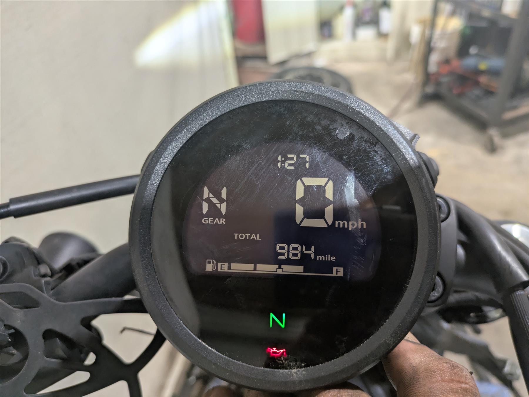 2021 Honda CMX500 Rebel Speedometer 984miles Gauge Instrument 37100-MKG-A33 {{ shop.shopifyCountryName }} - Mototech271