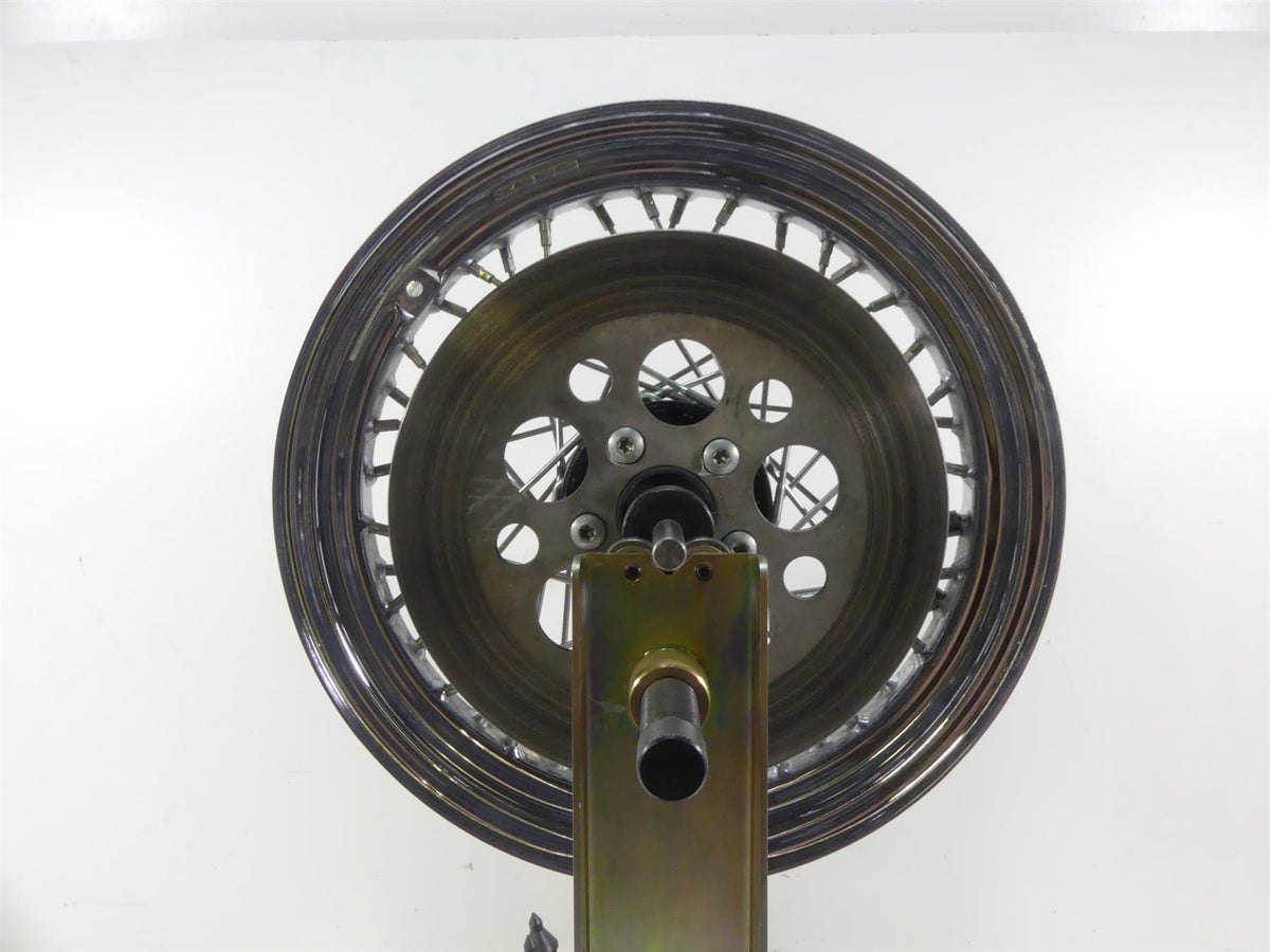 1993 Harley FXSTS Softail Springer Rear Chrome Spoke Wheel Rim 16x3 40975-86 {{ shop.shopifyCountryName }} - Mototech271