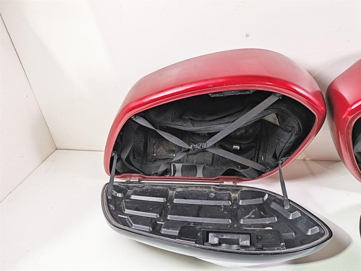 2008 Kawasaki VN1600 Vulcan Nomad Saddlebag Saddle Bag Set 14041-1130-17K {{ shop.shopifyCountryName }} - Mototech271