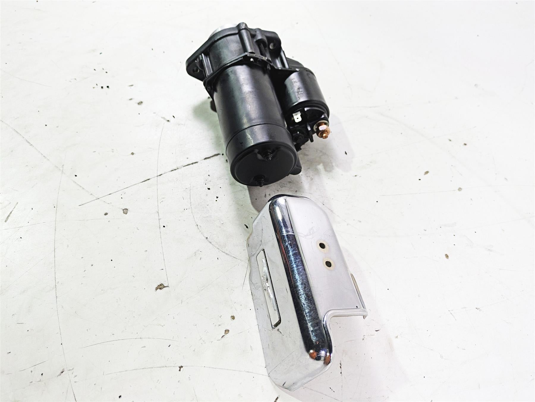 1998 Moto Guzzi California 1100 EV Engine Starter Motor & Cover GU30730711 {{ shop.shopifyCountryName }} - Mototech271
