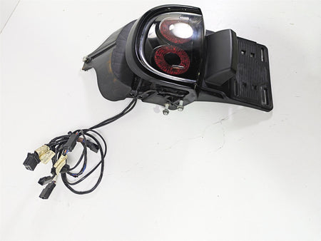 2015 Harley FXDF Dyna Fat Bob Taillight Tail Light & Wiring & Mount 67800240 {{ shop.shopifyCountryName }} - Mototech271