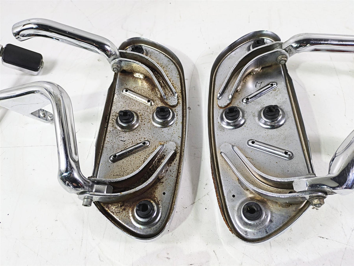 2007 Harley Touring FLHTCU SE CVO E-Glide Full Chrome Floor Board Set 50688-04 {{ shop.shopifyCountryName }} - Mototech271