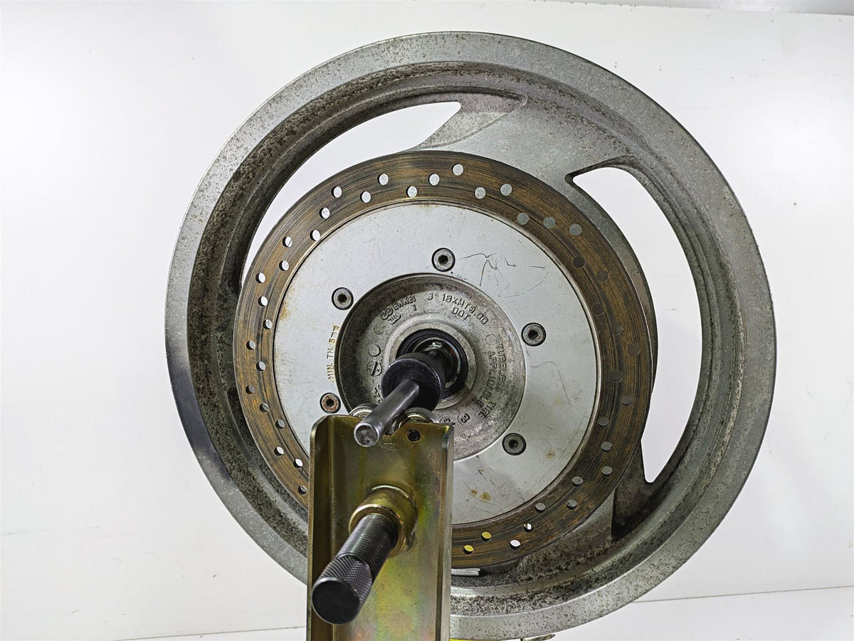 2001 Honda VT1100 Shadow Sabre Straight 18x3 Front Wheel Rim 44650-MCK-A03 {{ shop.shopifyCountryName }} - Mototech271