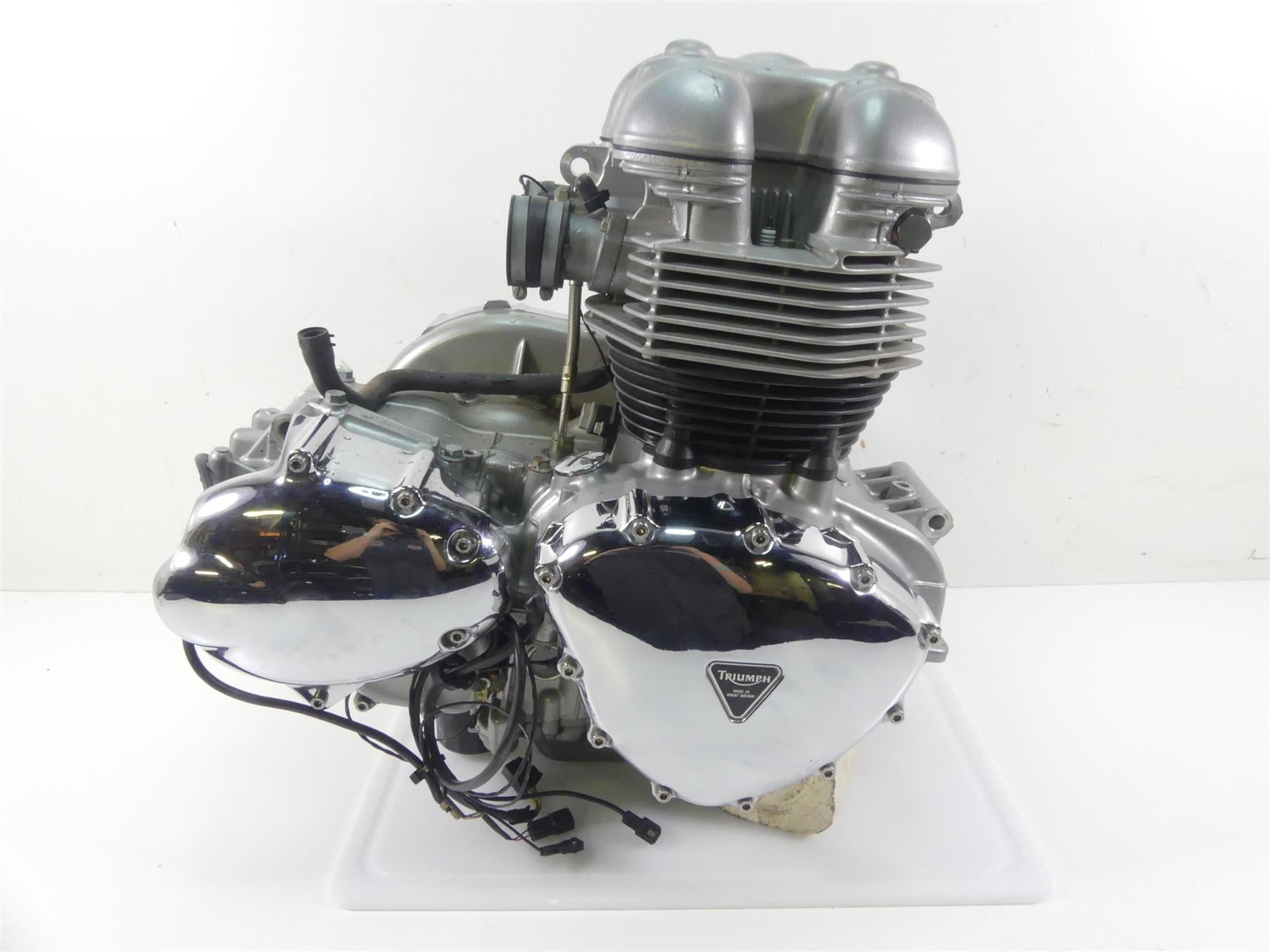2002 Triumph Bonneville America Running Engine Motor 13K -Video T1160164 {{ shop.shopifyCountryName }} - Mototech271