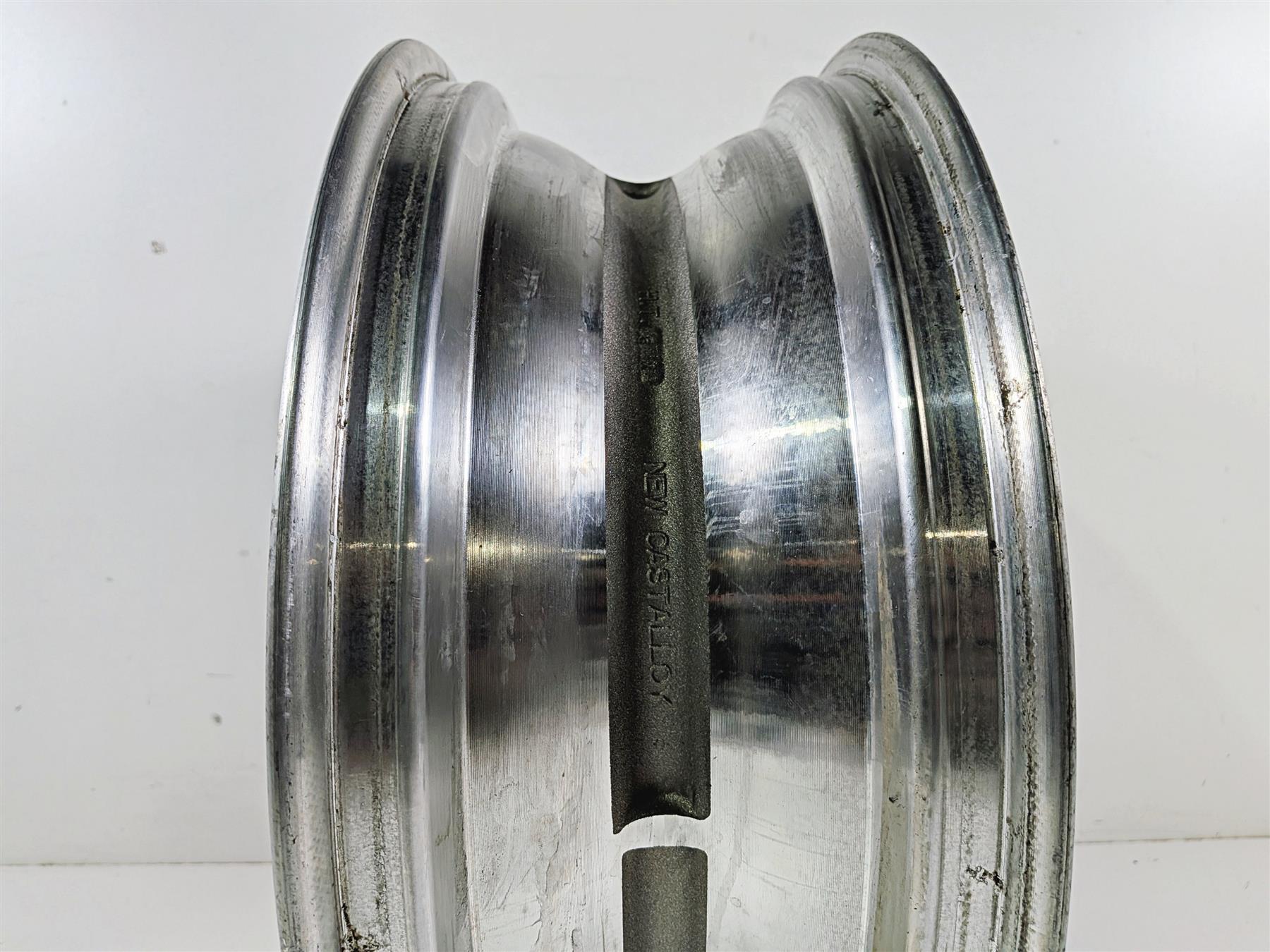 2012 Harley Softail FLSTF Fat Boy Rear Wheel Rim 17x6 Straight 40900181 {{ shop.shopifyCountryName }} - Mototech271