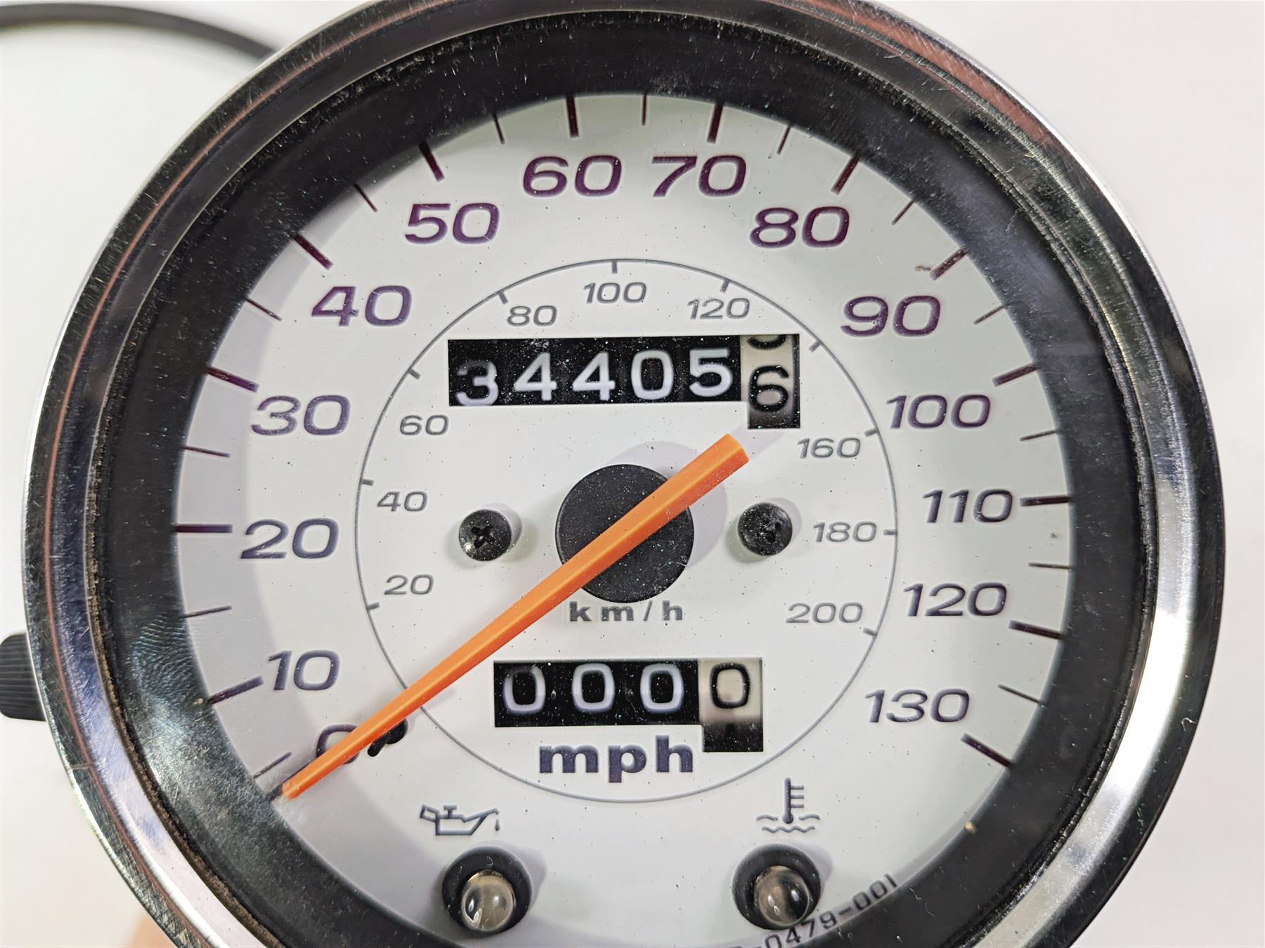 2005 Honda VT1100 Shadow Sabre Speedometer Gauge & Mount 34K 37200-MCK-A01 {{ shop.shopifyCountryName }} - Mototech271
