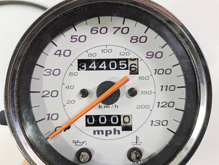 2005 Honda VT1100 Shadow Sabre Speedometer Gauge & Mount 34K 37200-MCK-A01 {{ shop.shopifyCountryName }} - Mototech271