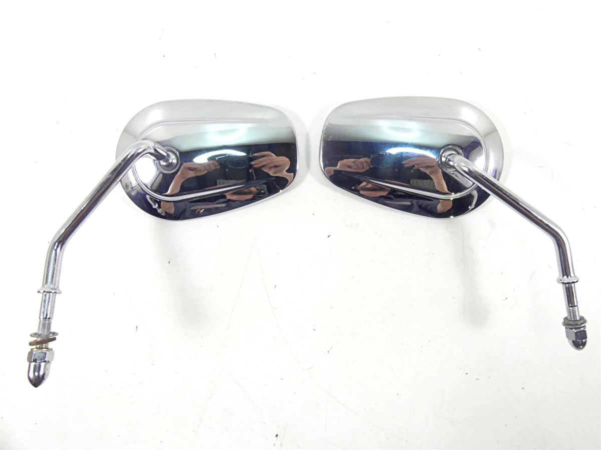 2004 Harley Touring FLHTCUI Electra Glide Rear View Chrome Mirror Set 91845-03B {{ shop.shopifyCountryName }} - Mototech271