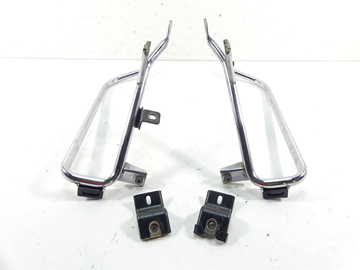 2011 Harley Touring FLTRX Road Glide Saddlebag Mount Guard Rail Set 49206-09A {{ shop.shopifyCountryName }} - Mototech271