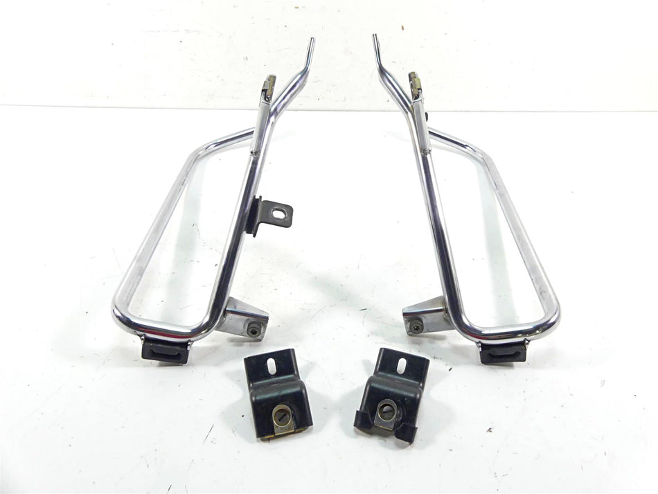 2011 Harley Touring FLTRX Road Glide Saddlebag Mount Guard Rail Set 49206-09A {{ shop.shopifyCountryName }} - Mototech271