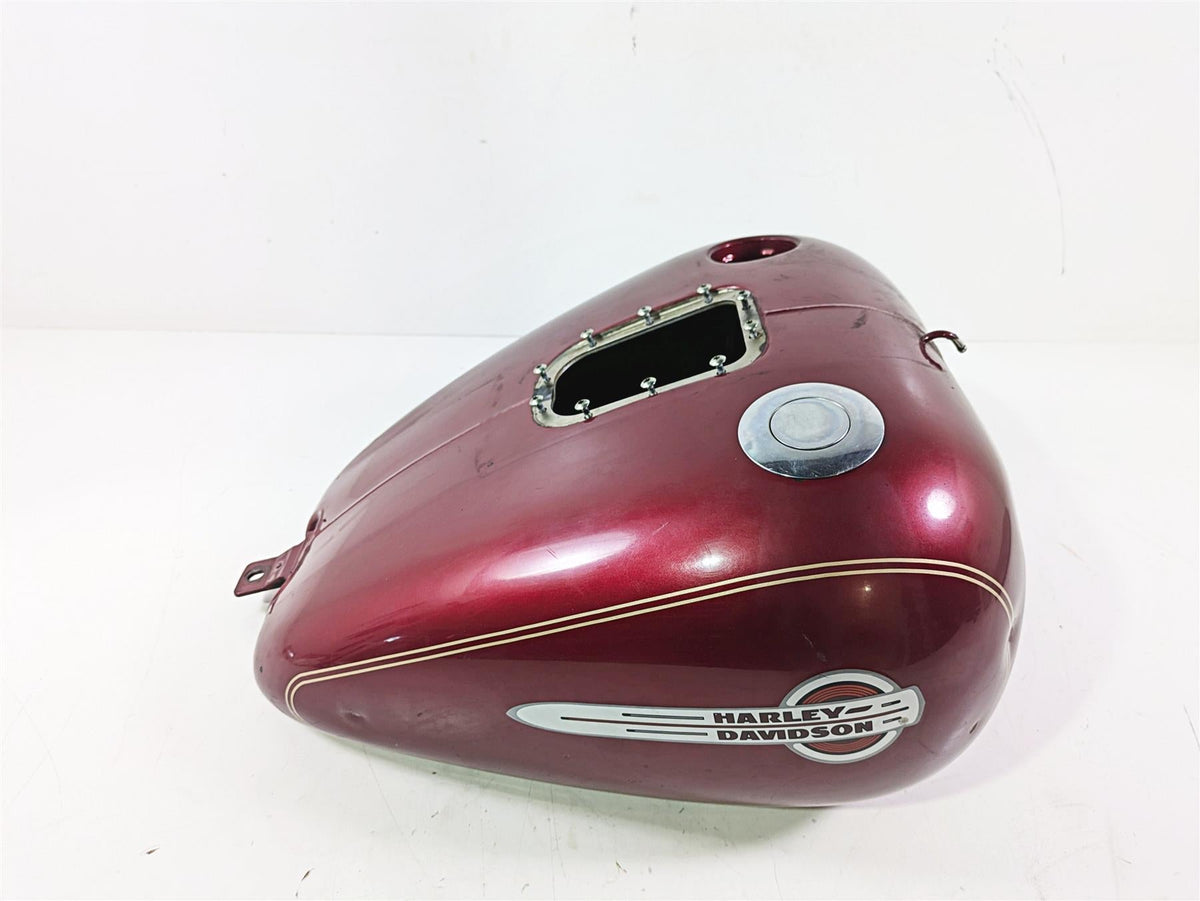 2004 Harley FLSTCI Softail Heritage Fuel Gas Petrol Tank - Small Dents 61625-01E {{ shop.shopifyCountryName }} - Mototech271