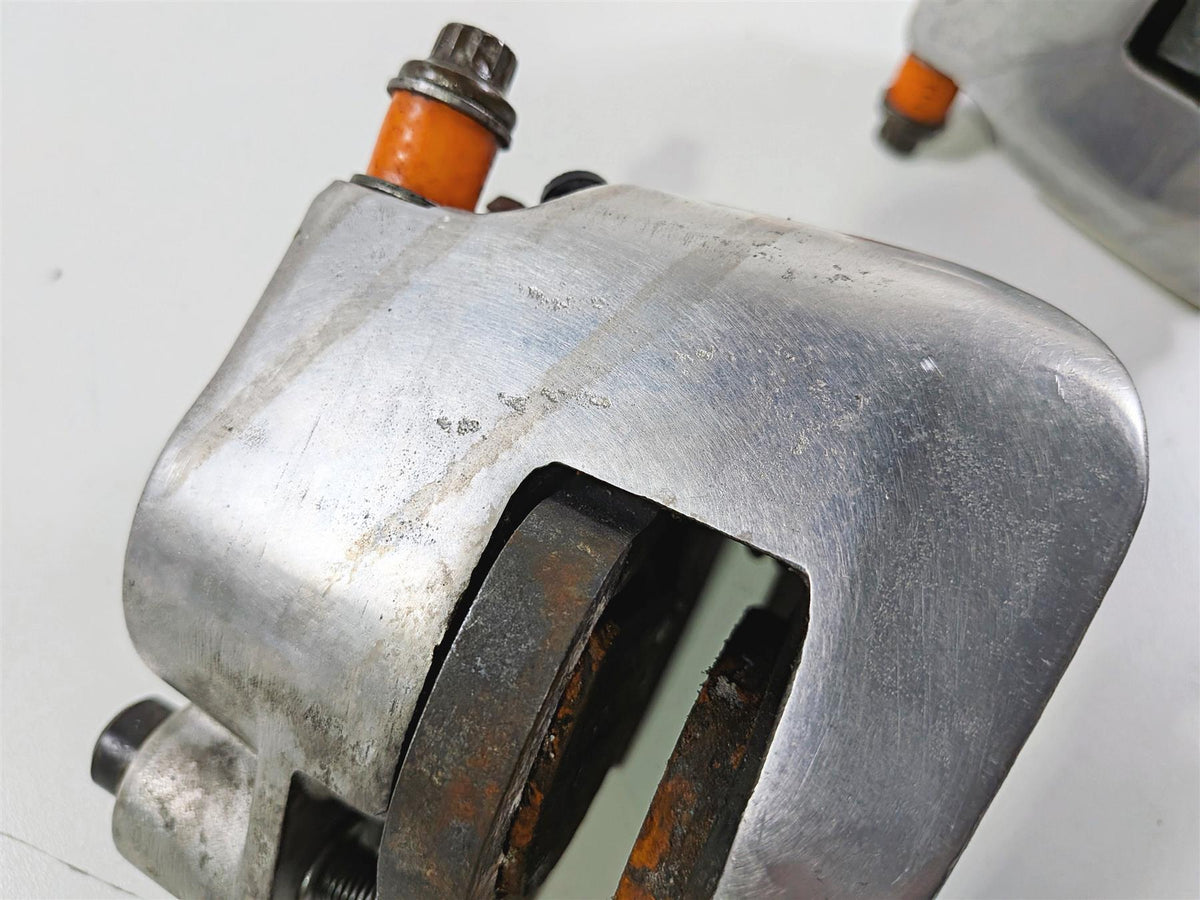 1990 Harley Touring FLHTC Electra Glide Front Brake Calipers 44023-83C 44046-84C {{ shop.shopifyCountryName }} - Mototech271
