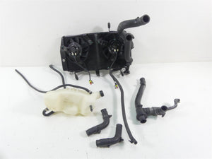 2015 Ducati Monster 1200 S Radiator Cooler Fan Hoses Reservoir Set 54841025A