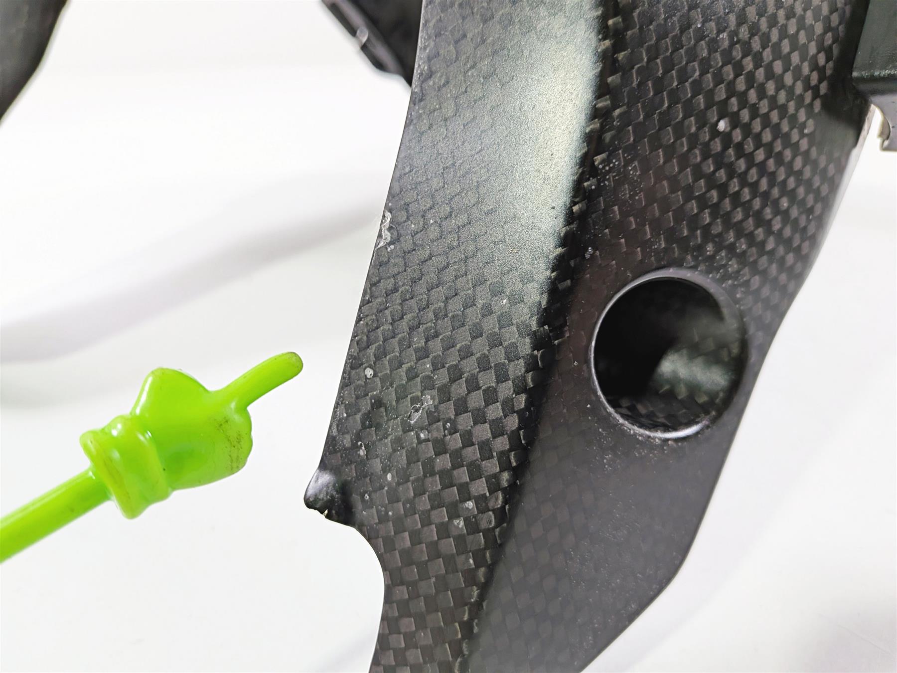 2016 Ducati Hypermotard 939 SP Carbon Fiber Lower Front Fender 56411451AA-Mototech271