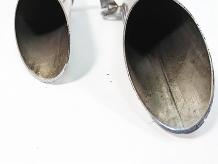 1986 Harley Sportster XLH 883 Oem Slip On Slash Cut Muffler Silencer Set {{ shop.shopifyCountryName }} - Mototech271
