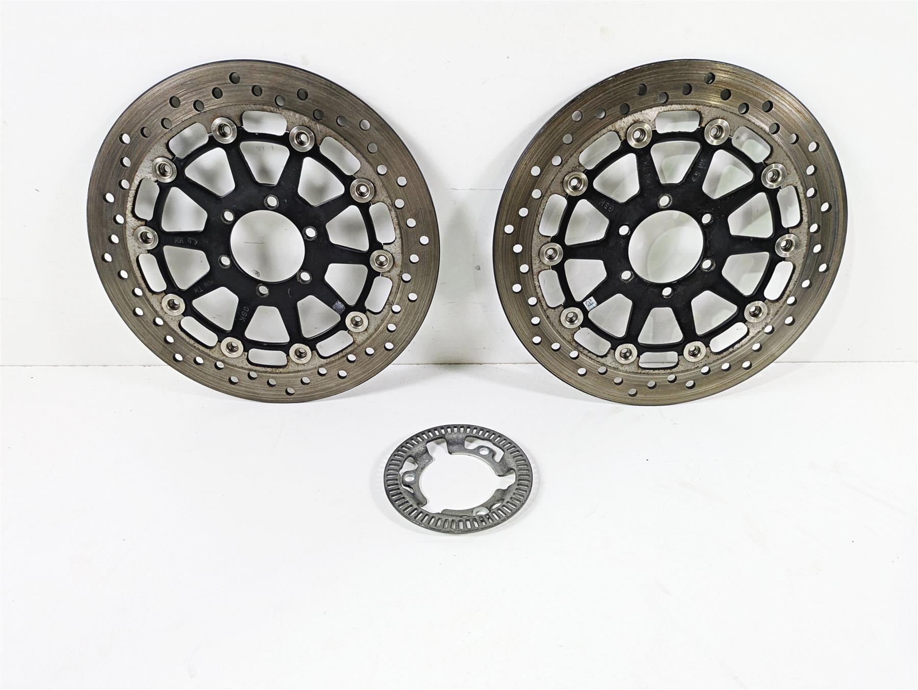 2017 Indian Chieftain Limited Front Brake Disc Rotor Set 1911624