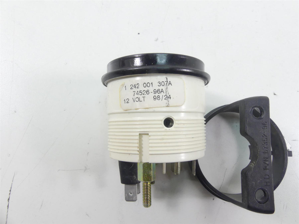 1999 Harley Touring FLHTCUI Electra Glide Volt Voltage Meter Gauge 74526-96C {{ shop.shopifyCountryName }} - Mototech271