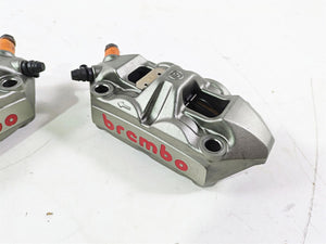 2008 Ducati SBK 1098 S Brembo Front Brake Caliper 100mm Set 61040901A 61040911A