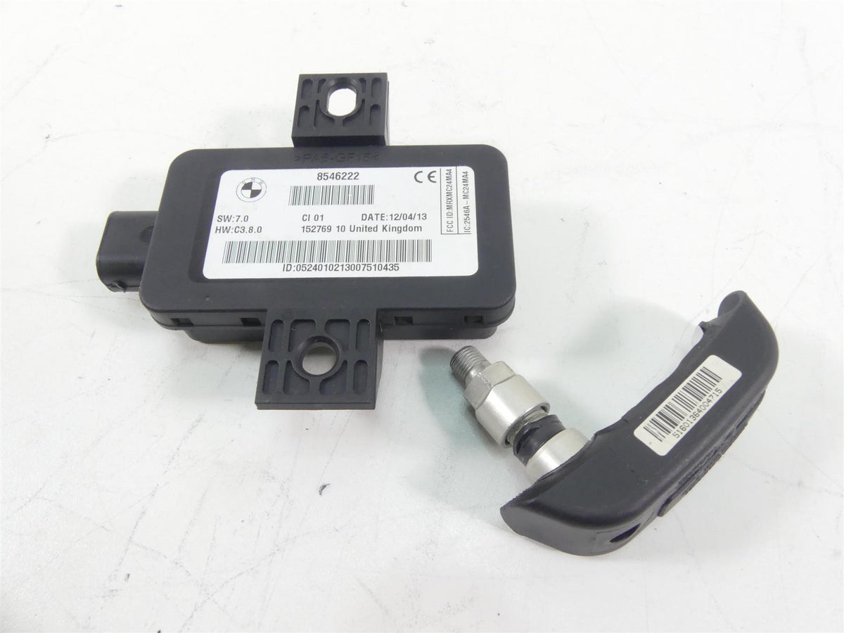 2013 BMW R1200GS GSW K50 Rdc Module Unit & Front Tire Sensor 65758546222 {{ shop.shopifyCountryName }} - Mototech271