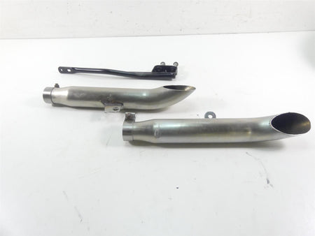 2003 Harley Sportster XL1200 C 100th Anniv Slash Cut SlipOn Muffler Exhaust Set {{ shop.shopifyCountryName }} - Mototech271