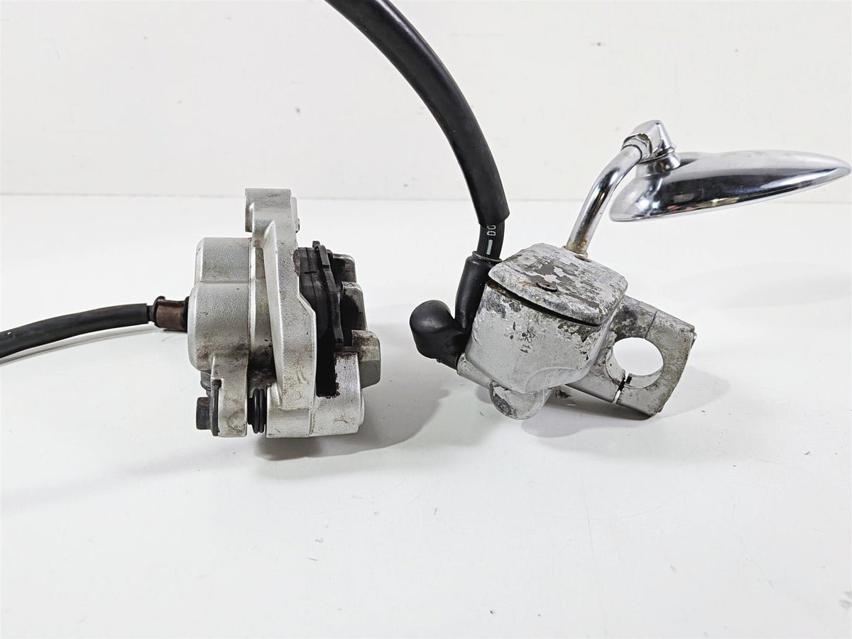 2002 Yamaha XVS650 V-Star Classic Front Brake Caliper & Master 4WM-2580U-00-00 {{ shop.shopifyCountryName }} - Mototech271