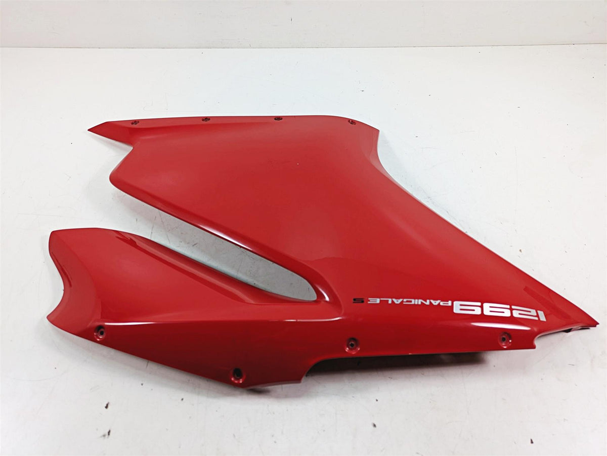 2016 Ducati Panigale 1299 S Upper Left Main Red Side Fairing Cover 48017131A {{ shop.shopifyCountryName }} - Mototech271
