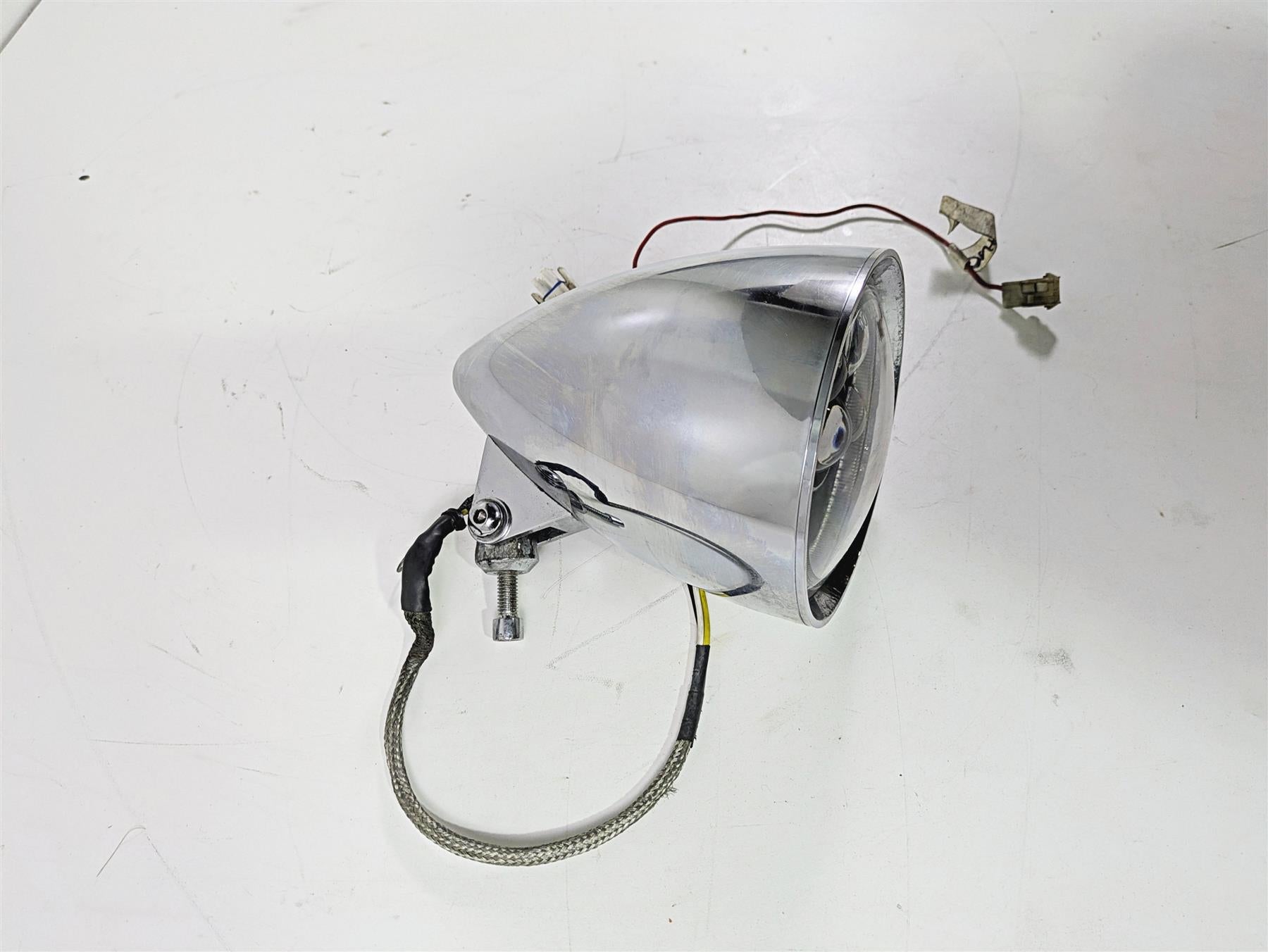 2002 Big Dog Pitbull Headlight Head Light Lamp & Mount 173-000010-01 {{ shop.shopifyCountryName }} - Mototech271