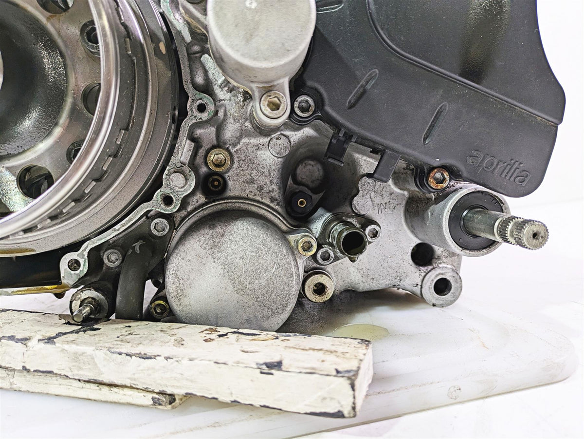2008 Aprilia RSVR 1000 Factory Crankcase Lower Bottom End Motor AP0296961 {{ shop.shopifyCountryName }} - Mototech271