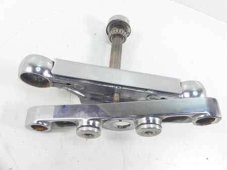 2004 Harley FXDWGI Dyna Wide Glide Chrome Upper Lower Triple Tree Set 45674-80 {{ shop.shopifyCountryName }} - Mototech271