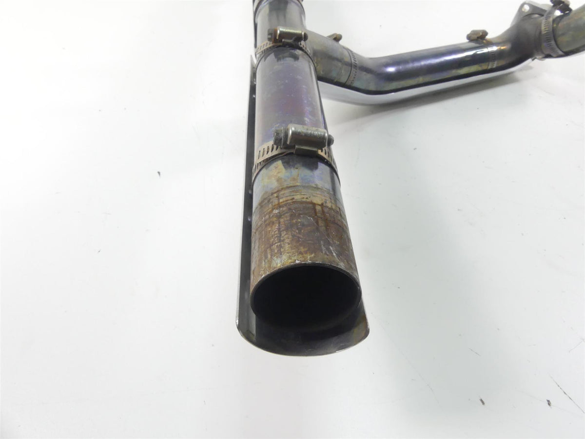 1999 Harley Touring FLHTCUI Electra Glide Nice Oem Exhaust Header Set 65626-98C {{ shop.shopifyCountryName }} - Mototech271