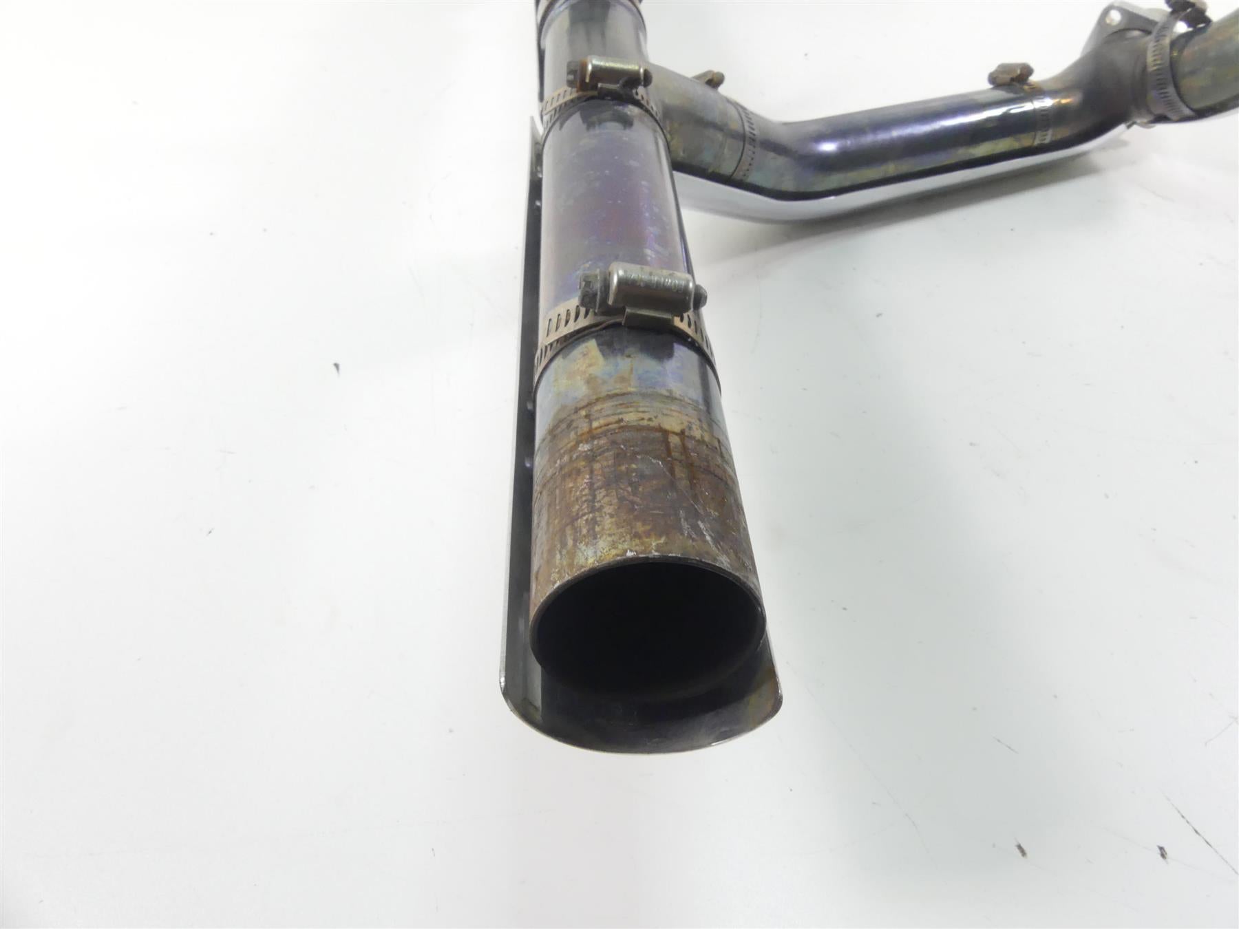 1999 Harley Touring FLHTCUI Electra Glide Nice Oem Exhaust Header Set 65626-98C {{ shop.shopifyCountryName }} - Mototech271