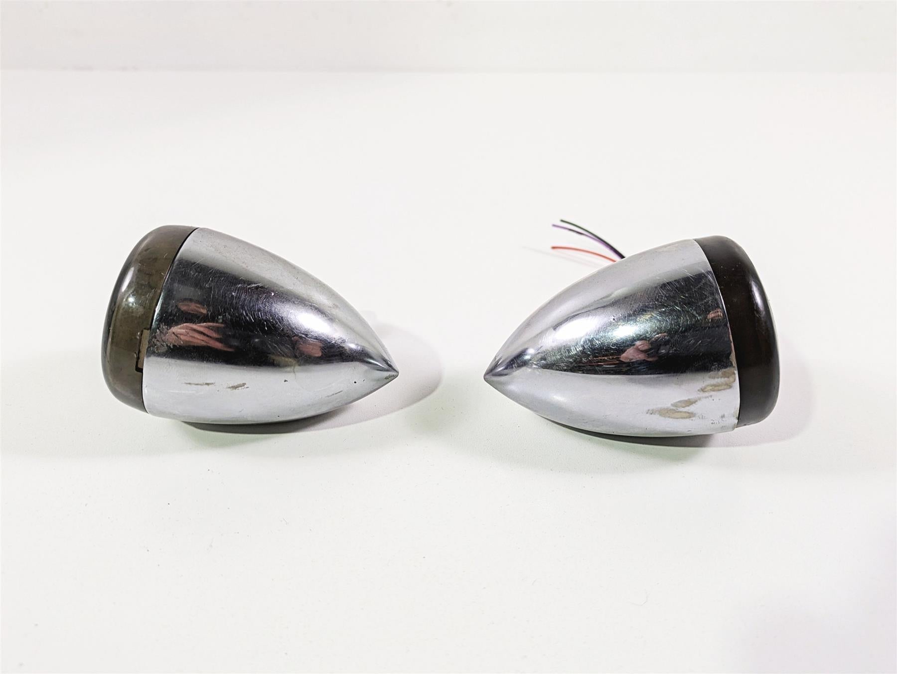 2004 Big Dog Chopper Rear Chrome Blinker Turn Signal Flasher Set BDM130-00795 {{ shop.shopifyCountryName }} - Mototech271