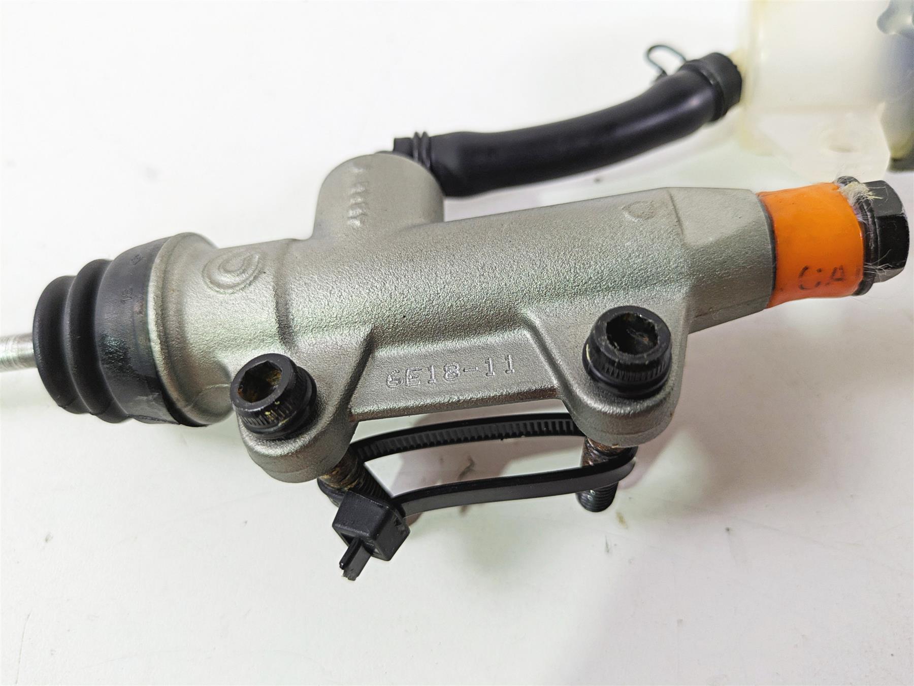 2016 Ducati Monster 1200 S Rear Brake Master Cylinder Brembo 62540201A {{ shop.shopifyCountryName }} - Mototech271