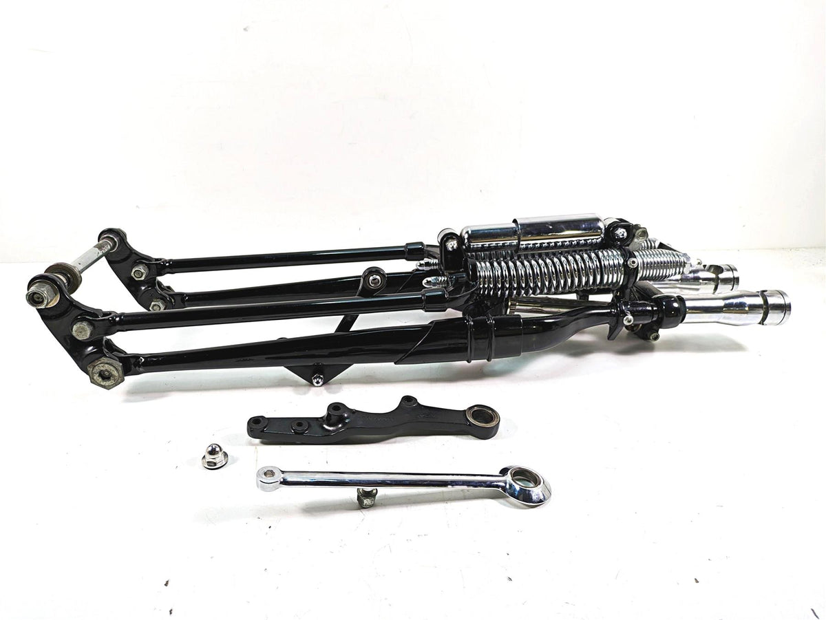 2009 Harley Softail FLSTSB Cross Bones Nice Front End Springer Fork Set 46173-05 46174-05 {{ shop.shopifyCountryName }} - Mototech271