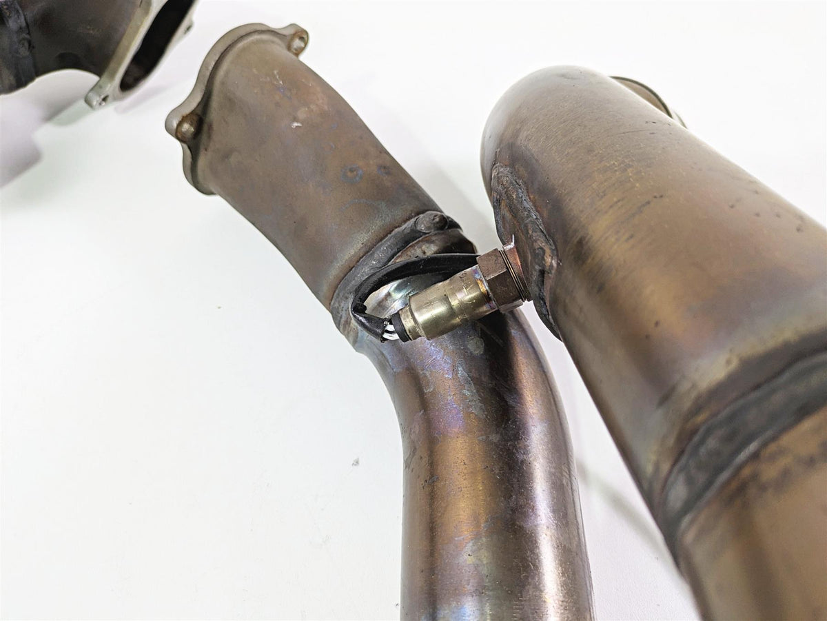 2022 Ducati Streetfighter V2 Front Rear Exhaust Header Set 57012147AA 57112155AA {{ shop.shopifyCountryName }} - Mototech271