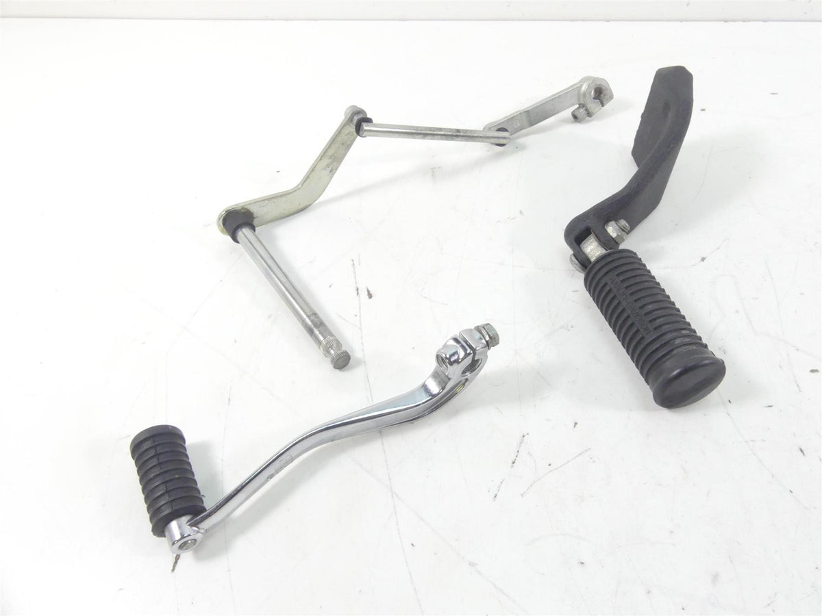 2009 Harley FXDF Dyna Fat Bob Front Left Mid Foot Control & Shifter 50667-07 {{ shop.shopifyCountryName }} - Mototech271