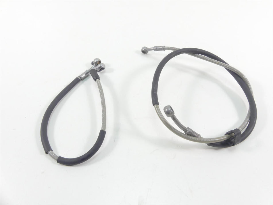 2016 BMW S1000XR K49 Rear Abs Brake Line Hose Set 34328551366 34328551365 {{ shop.shopifyCountryName }} - Mototech271