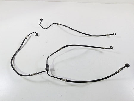 2013 Harley VRSCDX Night Rod Special Front Abs Brake Line Hose Set 41800135-Mototech271