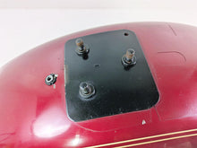 Load image into Gallery viewer, 2004 Harley Softail FXSTDI Deuce Rear Fender Lava Red Sunglo &amp; Stripe 59759-00
