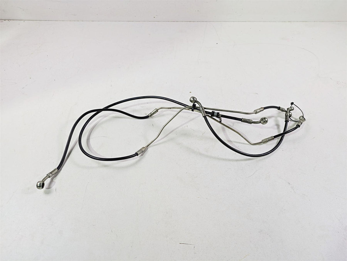 2013 Ducati Hypermotard 821 SP Front Abs Brake Line Hose Set 61811511A 61811501A {{ shop.shopifyCountryName }} - Mototech271
