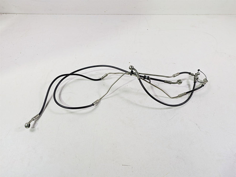 2013 Ducati Hypermotard 821 SP Front Abs Brake Line Hose Set 61811511A 61811501A {{ shop.shopifyCountryName }} - Mototech271