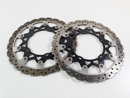 2009 Yamaha VMX17 V-Max 1700 Front Brake Disc Rotor Set 5.4mm 2S3-2581T-00-00-Mototech271