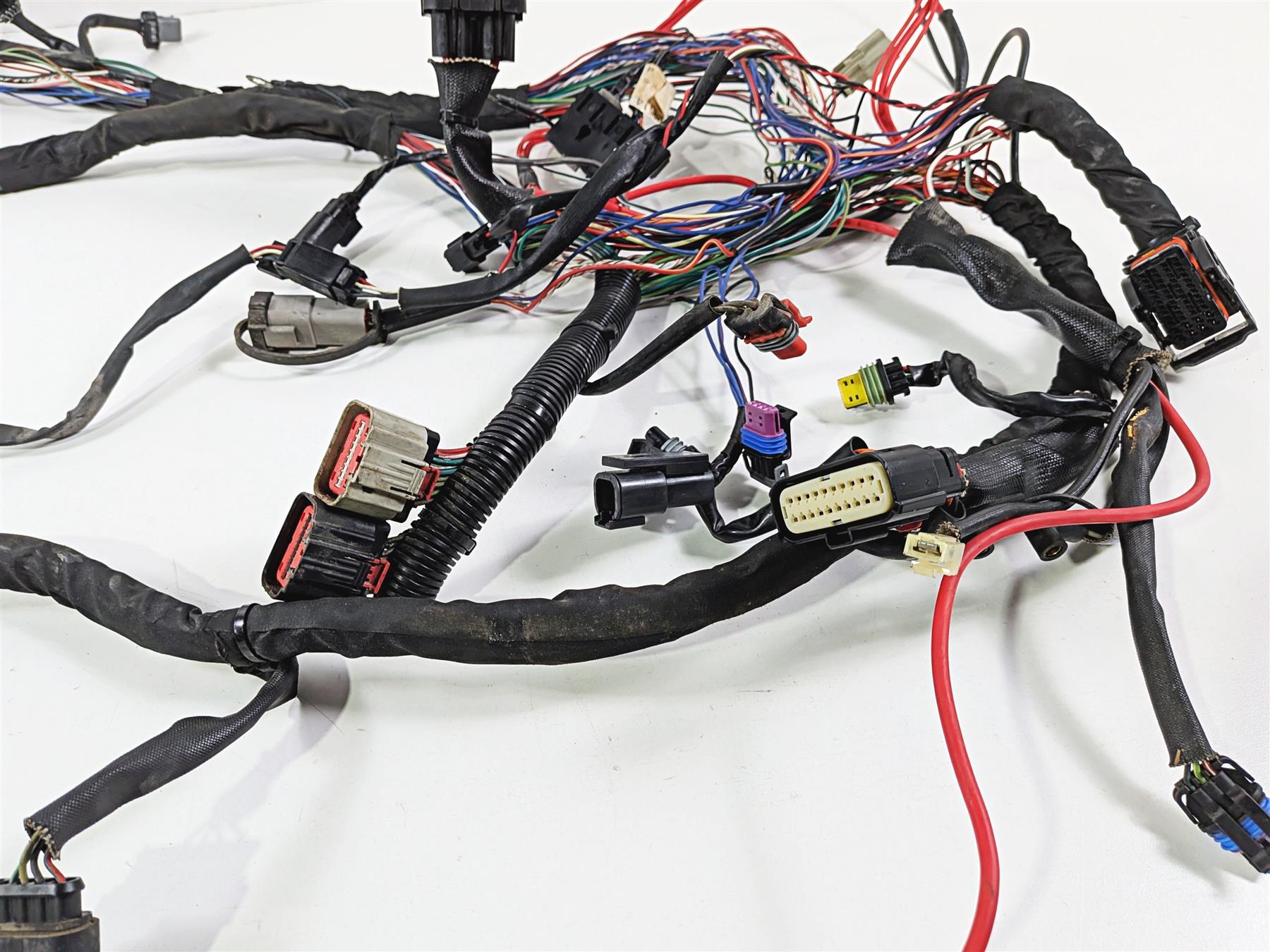 2014 Harley FXSB Softail Breakout Main Wiring Harness Loom Abs - No Cut 69200514-Mototech271