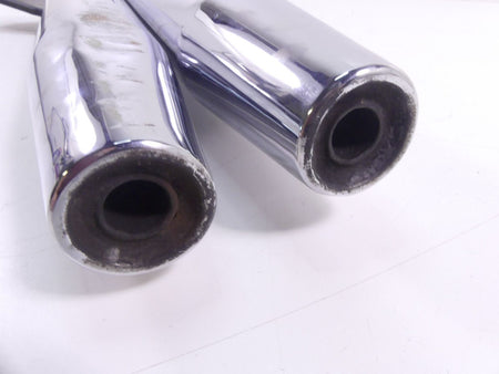 2013 Triumph America EFI OEM Exhaust Muffler Silencer Damper Set - Read T2206424 {{ shop.shopifyCountryName }} - Mototech271